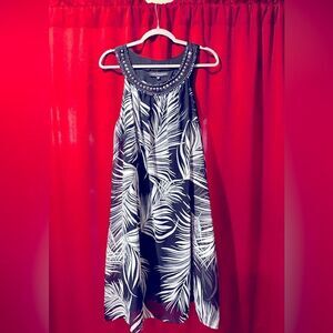 Black and White Swing Dress